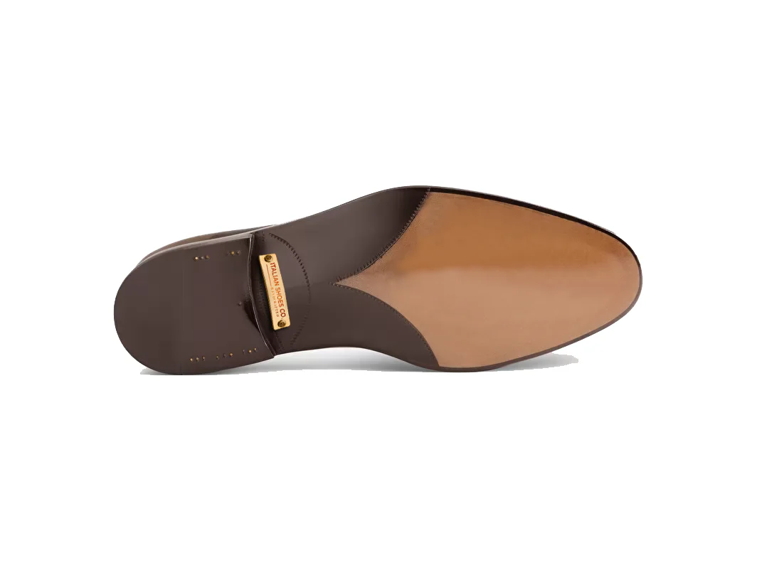 Oxfords Italian Leather Men Shoes - Image 6