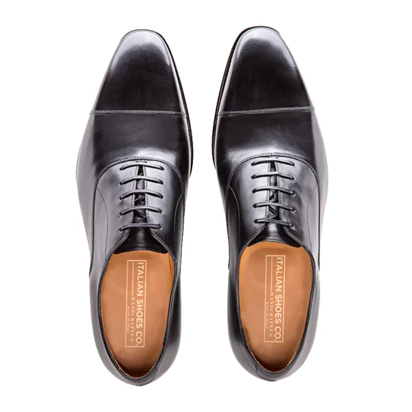 Oxfords Italian Leather Men Shoes - Image 4