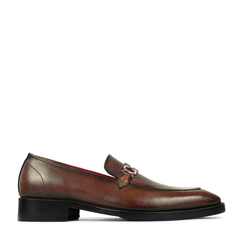 Aadi Synthetic Leather Slip On Loafers For Men - Image 2