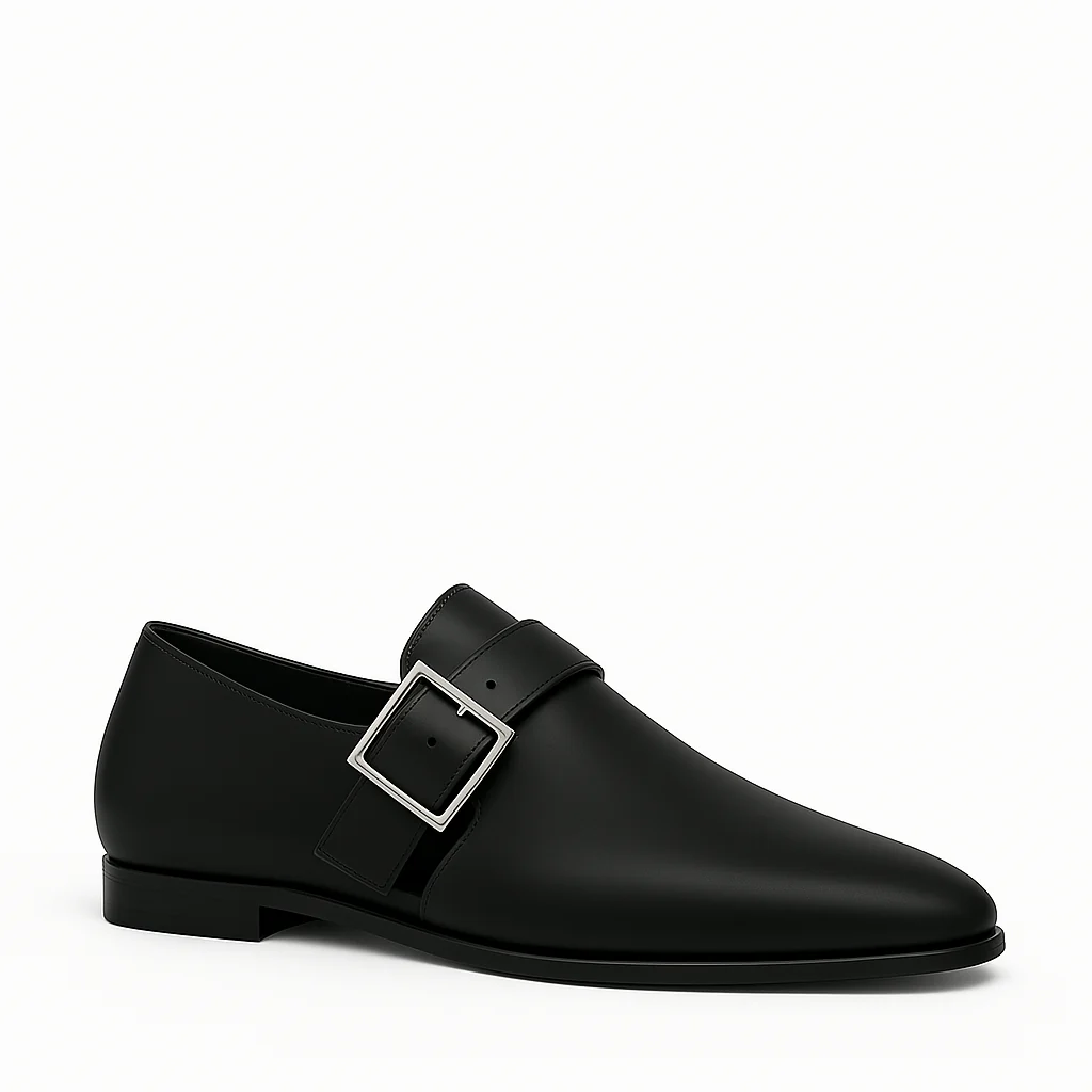 Mamie Frye Loafers in Black - Image 4