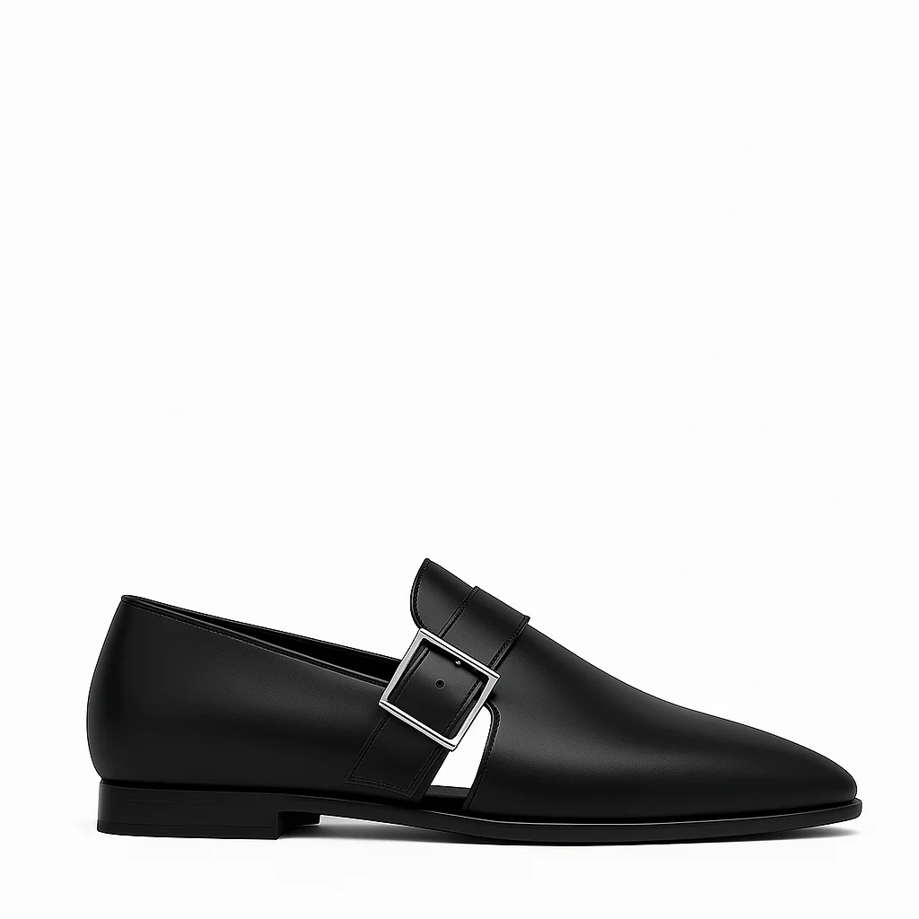 Mamie Frye Loafers in Black - Image 3